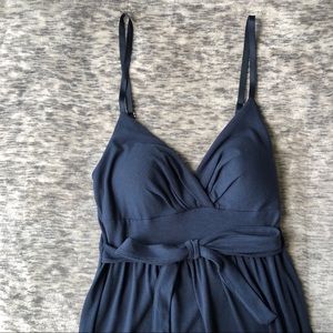 Planet Gold Blue Maxi Dress